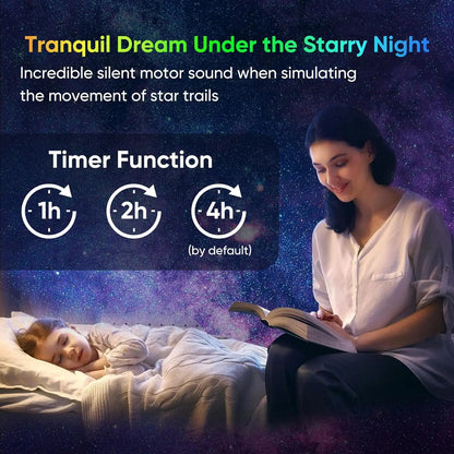 12-In-1 Starry Sky 4K Galaxy Projector Lamp