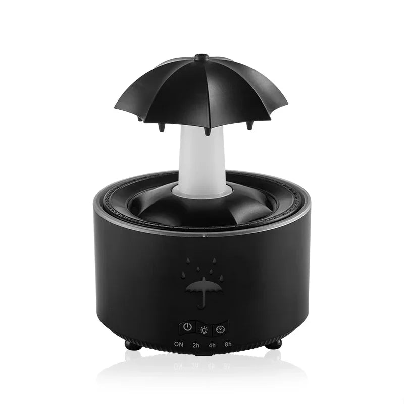 Raindrop Air Humidifier With Colorful Light Diffuser