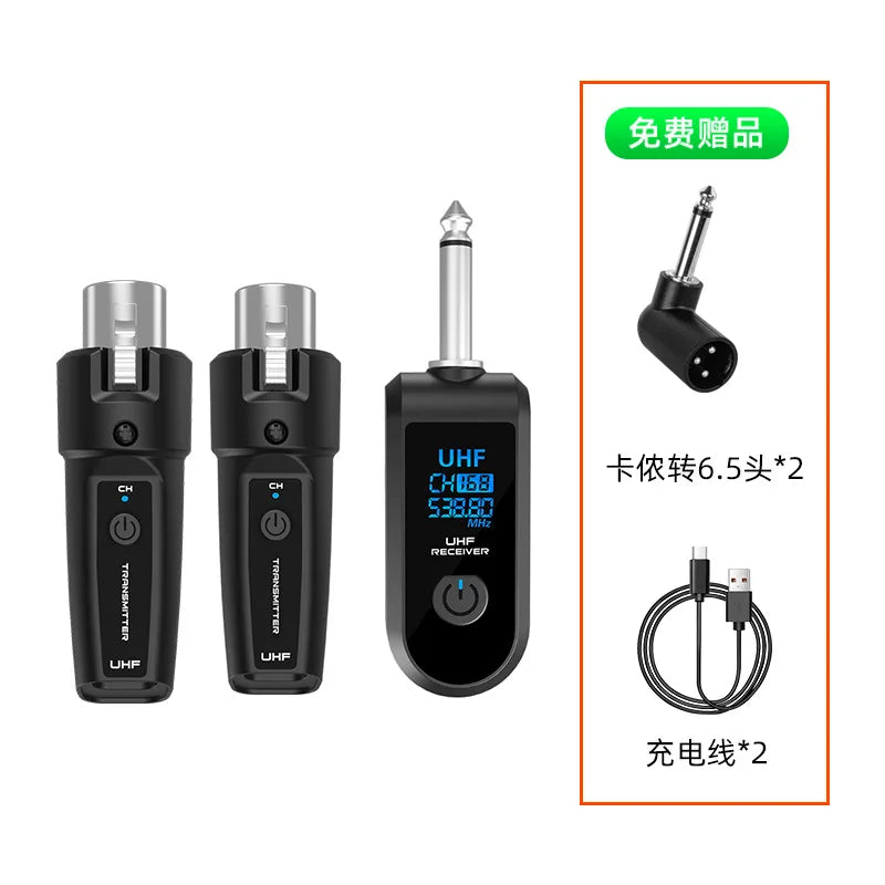 Wireless Microphone System Xlr Adapter For Audio Devices