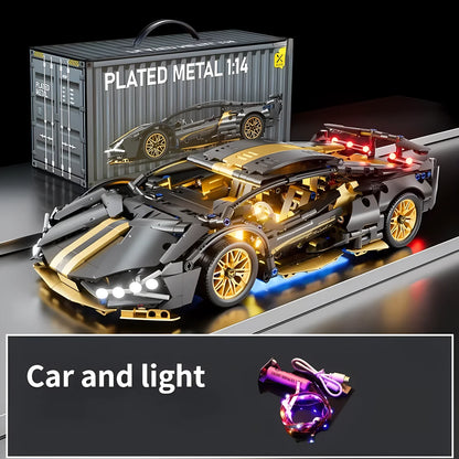 Remote Control Technic Supercar Model Building Blocks