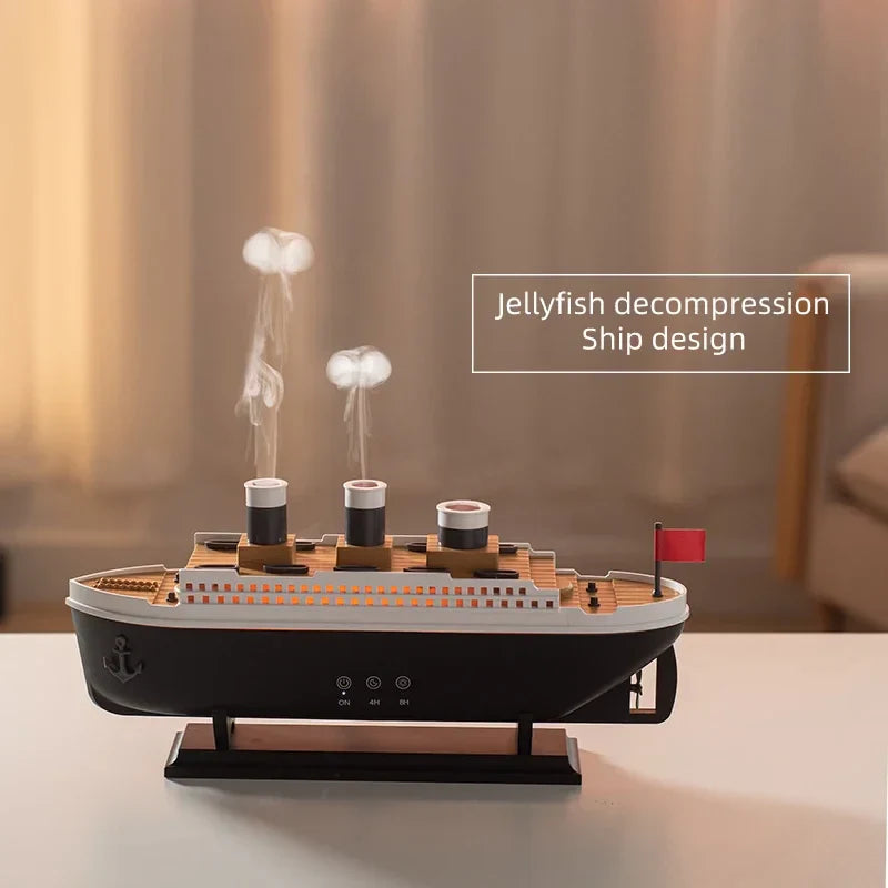 Titanic Aroma Diffuser With Jellyfish Spray
