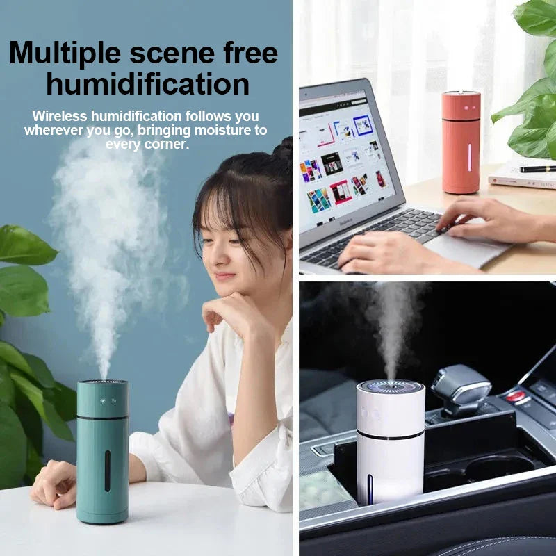 260Ml Usb Ultrasonic Wireless Air Humidifier Diffuser