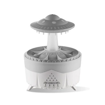 Mini Raindrop Aroma Humidifier Usb Remote Diffuser, 350Ml