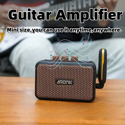 5W Guitar Amplifier Dual Speakers Wireless Rechargeable