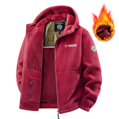 Retro Sports Men'S Lamb Wool Jacket