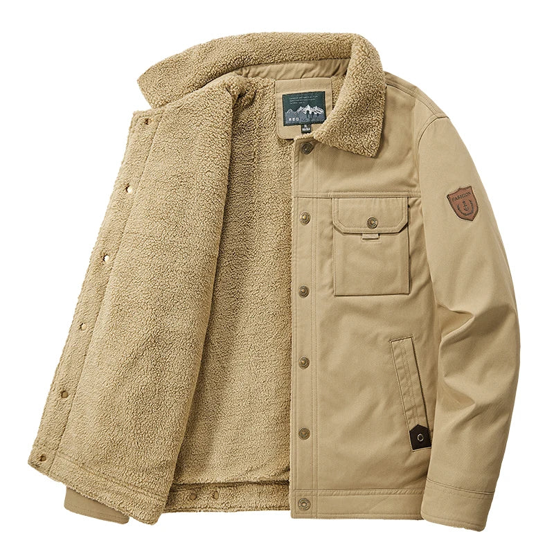 Men'S Fleece Warm Winter Casual Jacket