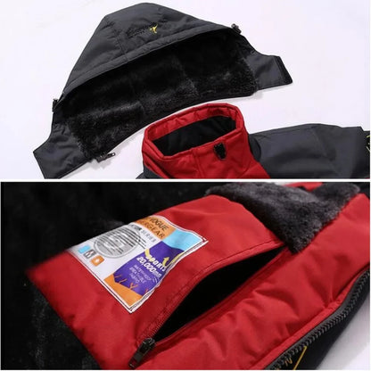 Men'S Winter Parka With Fleece Lining