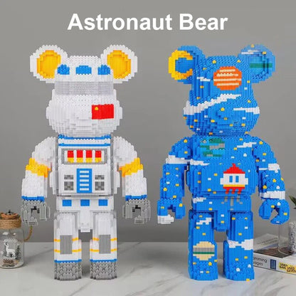 Bear Diy Building Block Toy For Kids