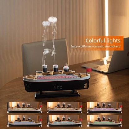 Titanic Aroma Diffuser With Jellyfish Spray