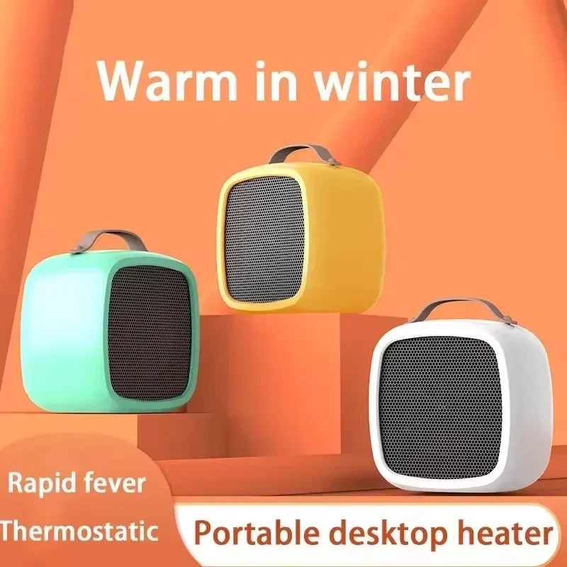 Portable Mini Heater Silent Fast Heating 500W Indoor Use