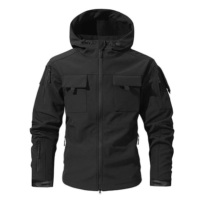 Waterproof Men'S Camouflage Fleece Tactical Jacket