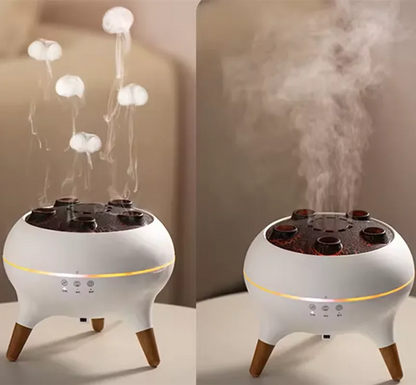 Jellyfish Humidifier Led Night Light Diffuser