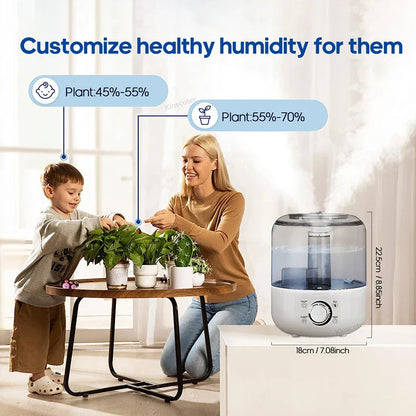 3L Air Humidifier With Remote And Timer Control