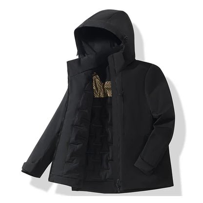 Waterproof Unisex Winter Thermal Windproof Fleece Jacket