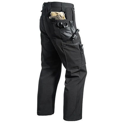 Men'S Waterproof Softshell Jacket And Cargo Pants Set