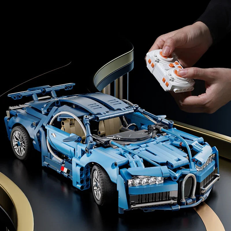 Remote Control Supercar Model Building Blocks