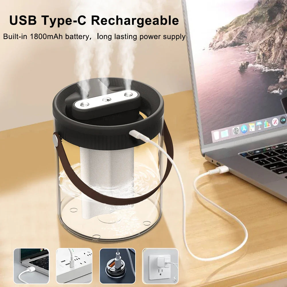 1.5L Large Capacity Silent Usb Air Humidifier