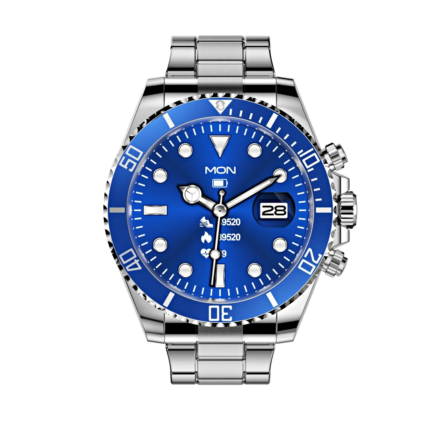 Luxury Waterproof Smartwatch For Men With Call Feature