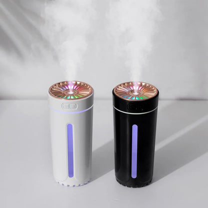 Wireless Car Humidifier With Rgb Led Lights