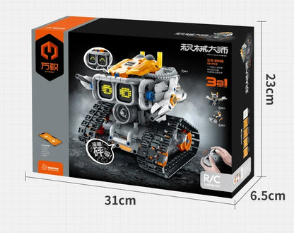 Remote Control 3-In-1 Rc Robot Building Blocks