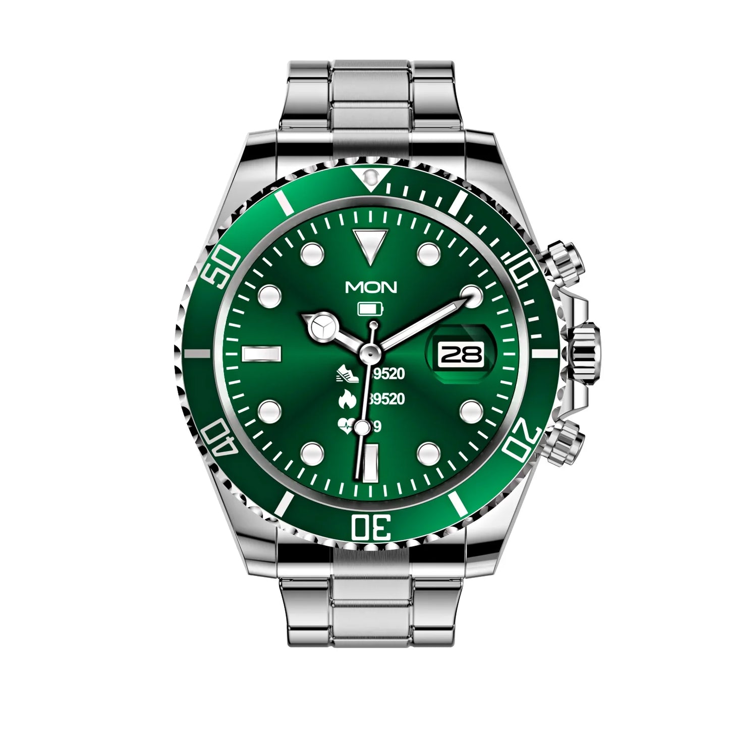 Luxury Waterproof Smartwatch For Men With Call Feature