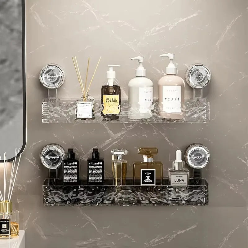 Secure Suction Cup Storage Holder – Durable Wall-Mounted Organizer, No Drilling Needed