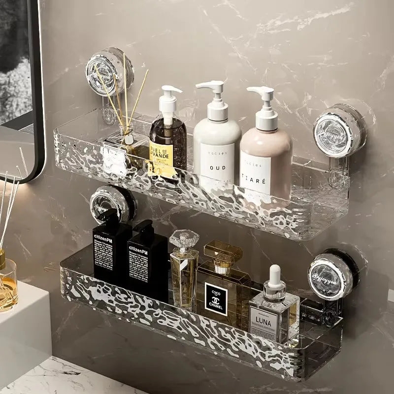 Secure Suction Cup Storage Holder – Durable Wall-Mounted Organizer, No Drilling Needed
