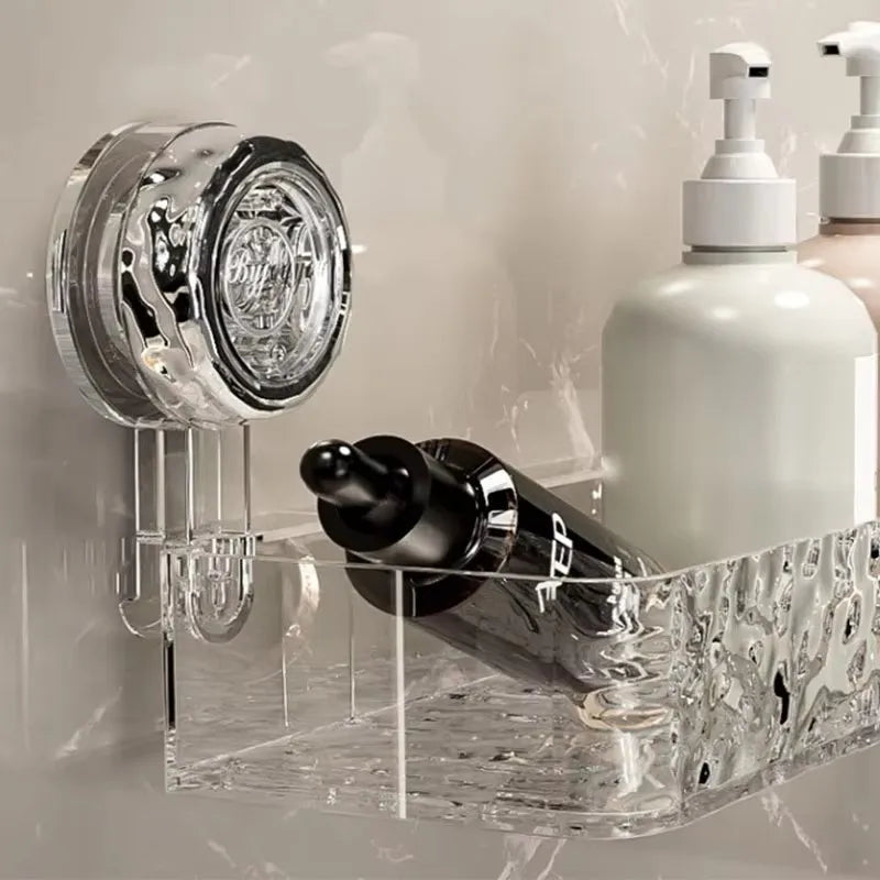 Secure Suction Cup Storage Holder – Durable Wall-Mounted Organizer, No Drilling Needed