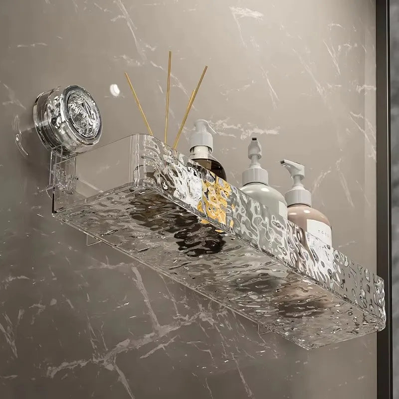 Secure Suction Cup Storage Holder – Durable Wall-Mounted Organizer, No Drilling Needed