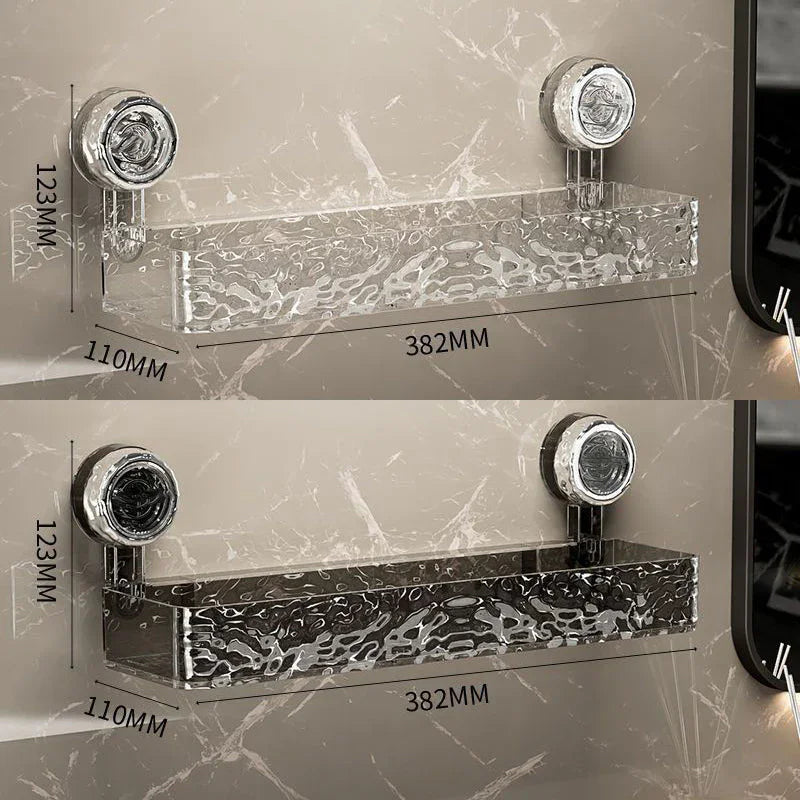 Secure Suction Cup Storage Holder – Durable Wall-Mounted Organizer, No Drilling Needed