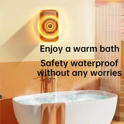 Portable Wall Outlet Heater With Remote Control