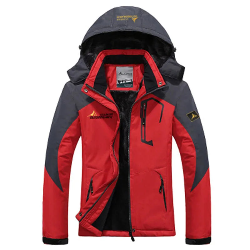 Men'S Winter Parka With Fleece Lining