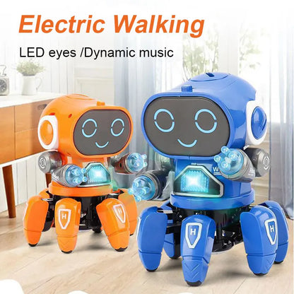 Octopus Dance Music Robot Toy For Kids