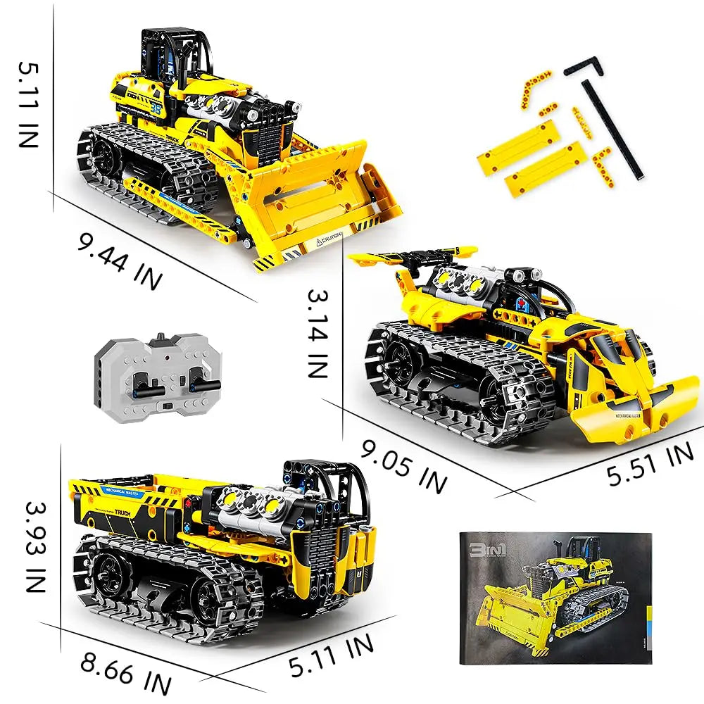 Remote Control 3-In-1 Stem Building Set