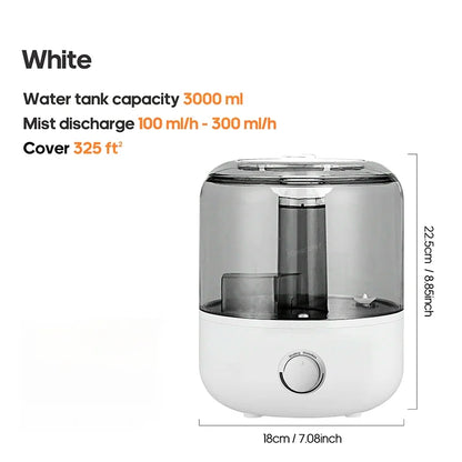 Large Capacity Silent Air Humidifier With Timer