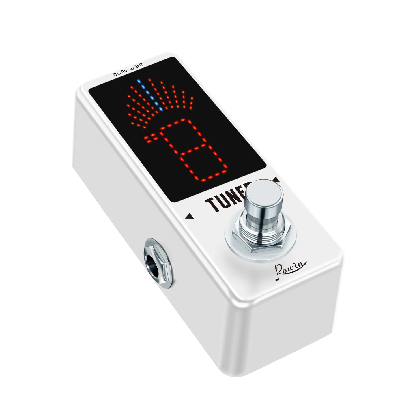 Mini Chromatic Tuner Pedal For Electric Guitar & Bass