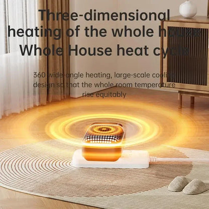 Portable Wall Outlet Heater With Remote Control