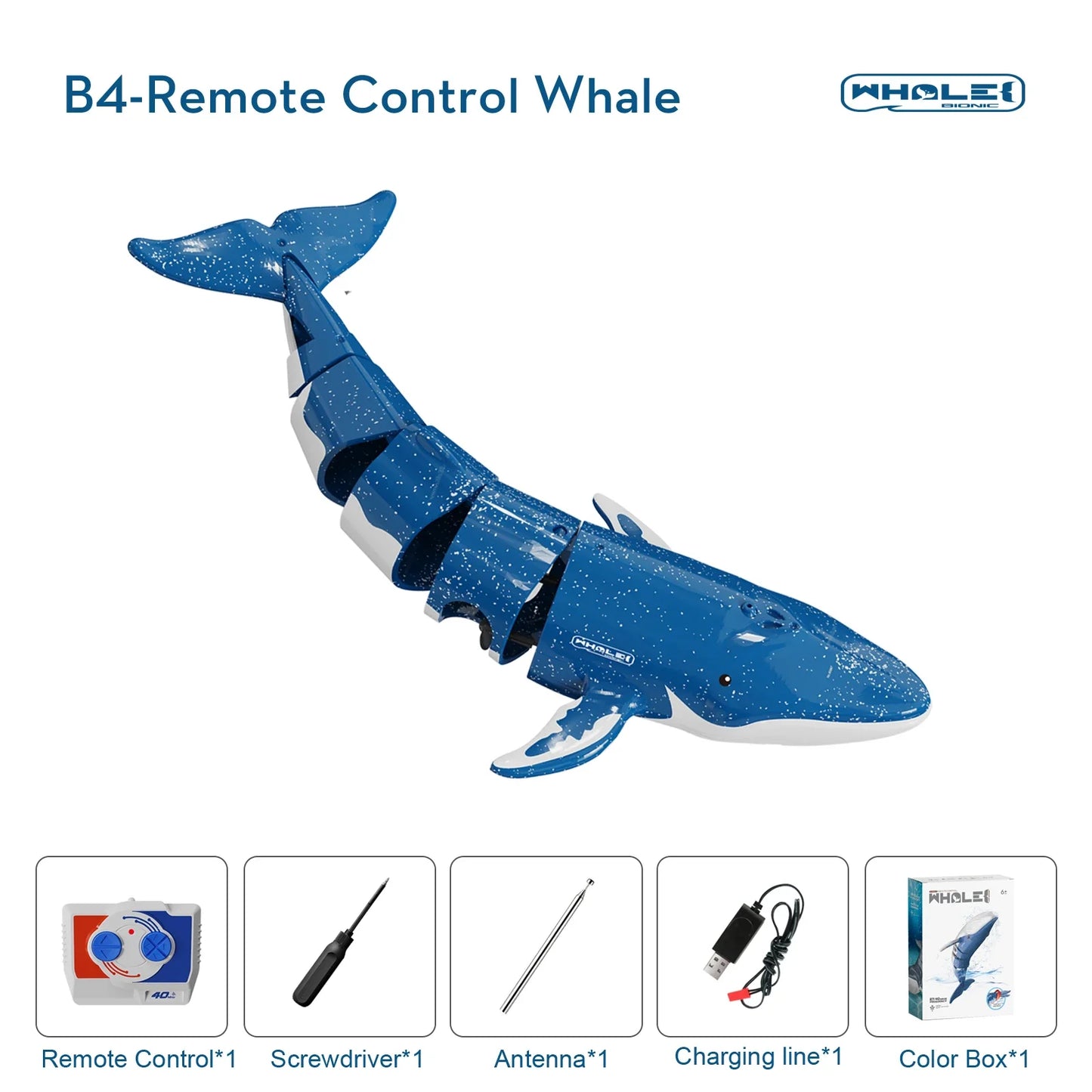 Remote Control Underwater Submarine Toy With Diving Feature