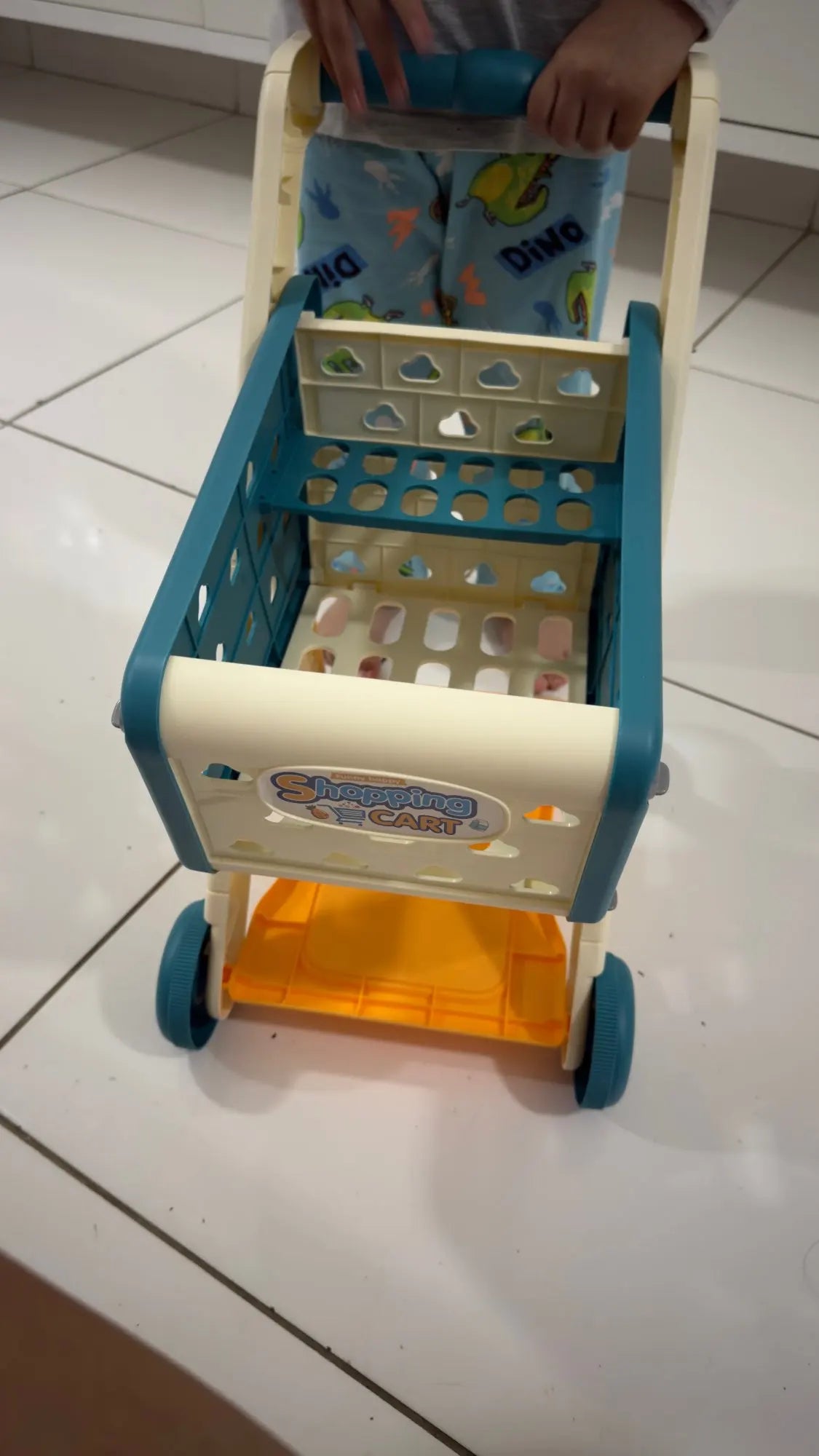Shopping Cart Toy, Realistic Design, Full Accessories, Fun Role-Play Experience, Safe for Ages 3+