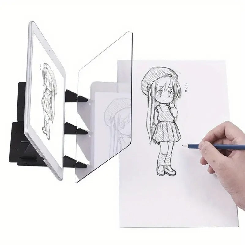 Sketch Wizard Projector – Optical Drawing & Tracing Toy for Kids with Reflective Mirror, Stand Base, Easy to Assemble and Disassemble