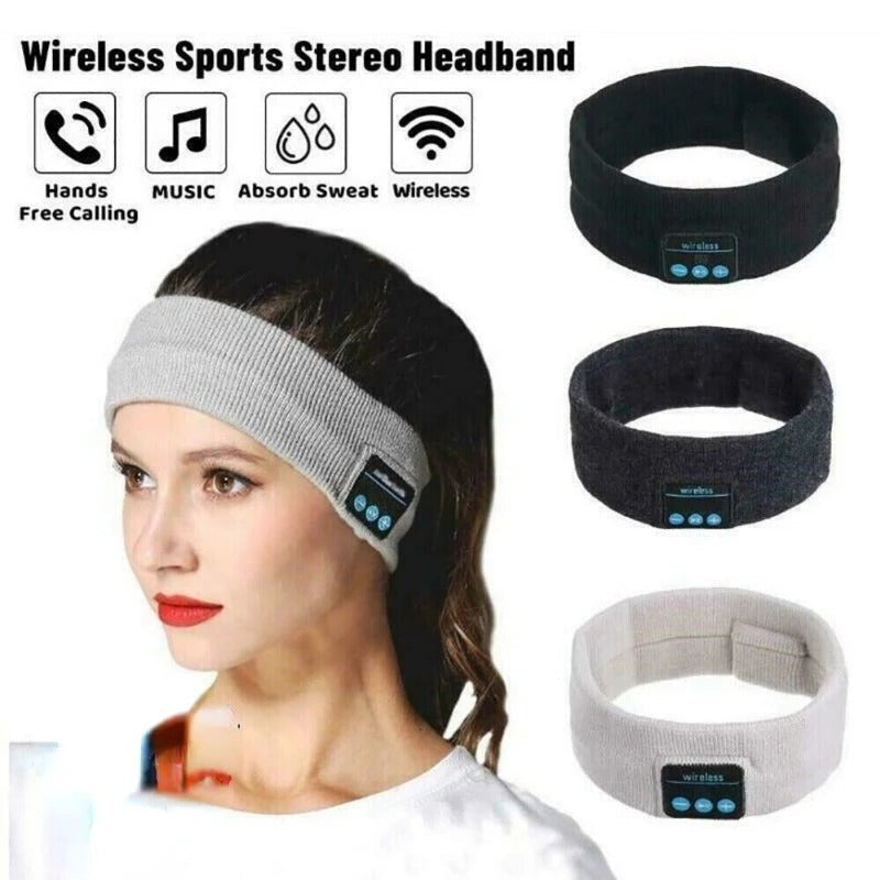 Sleep Bluetooth Headband Wireless, Bluetooth Sports Headband, Headband Eye Mask