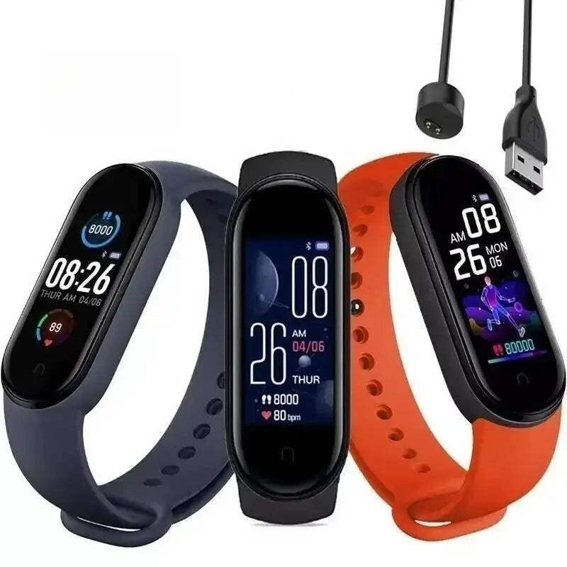 Smart Bluetooth Watch with Step Counter & Alerts
