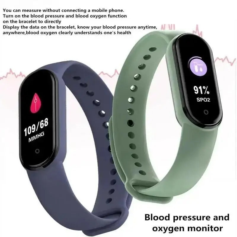 Smart Bluetooth Watch with Step Counter & Alerts
