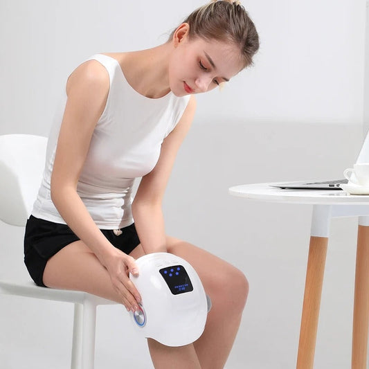 Smart Heated Knee Massager with Air Pressure Therapy