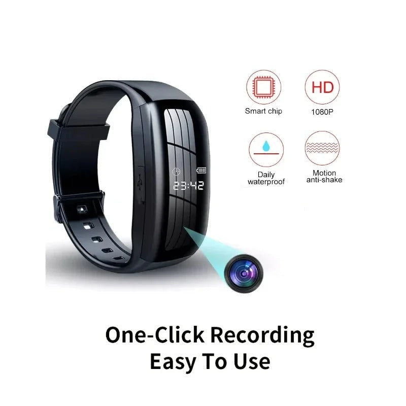 Smart Watch Security Camera Recorder