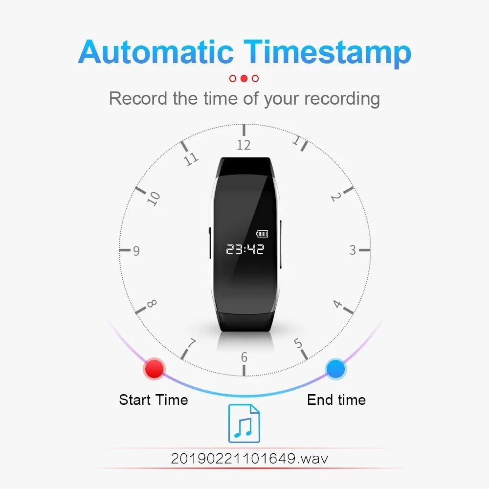 Smart Watch Security Camera Recorder