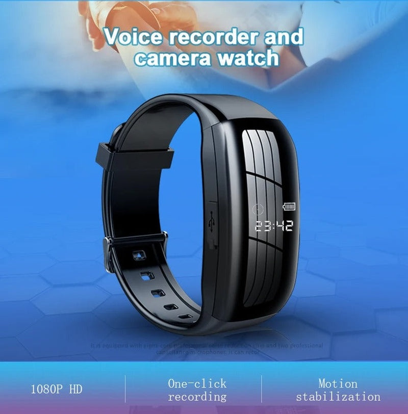 Smart Watch Security Camera Recorder