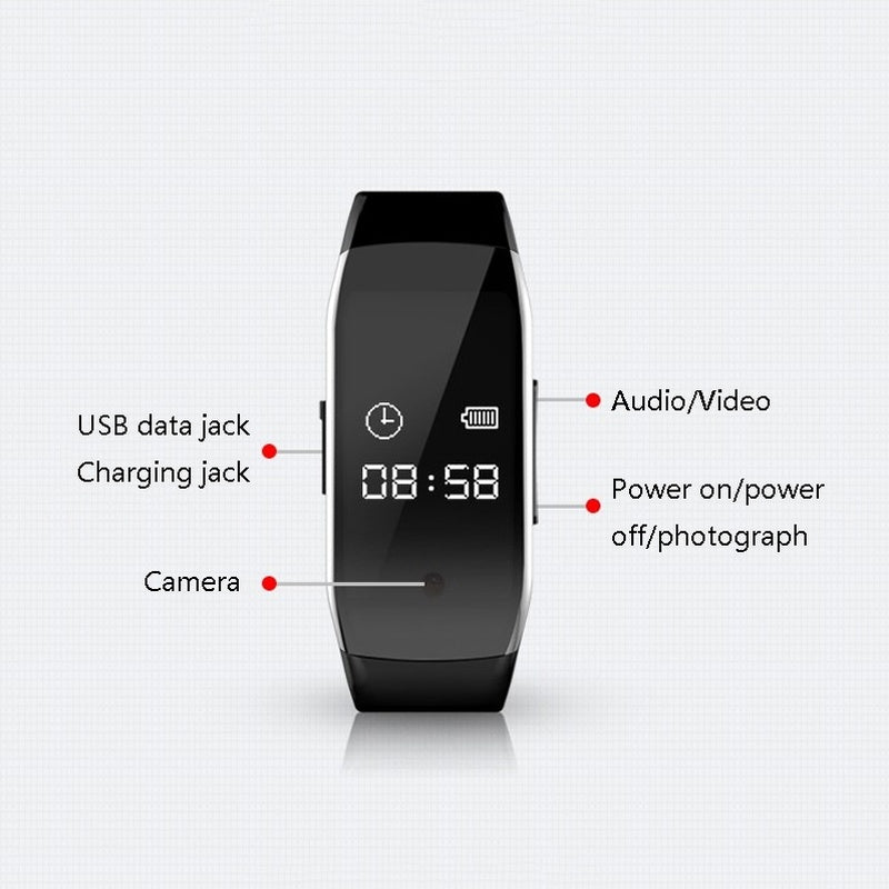 Smart Watch Security Camera Recorder