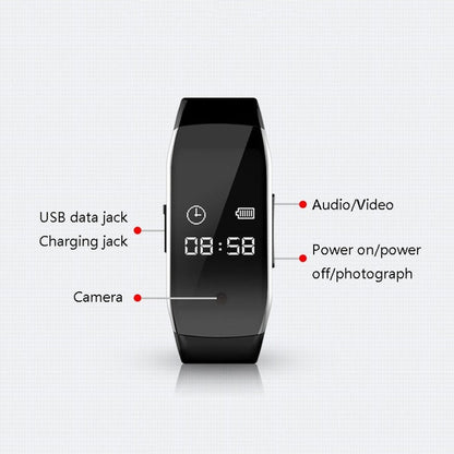 Smart Watch Security Camera Recorder
