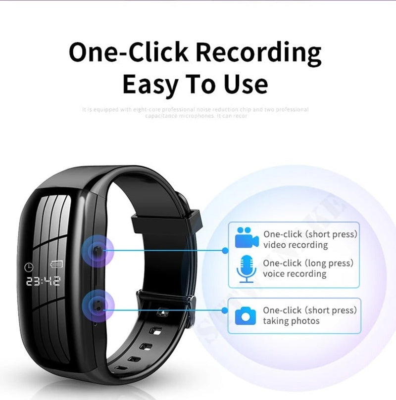 Smart Watch Security Camera Recorder